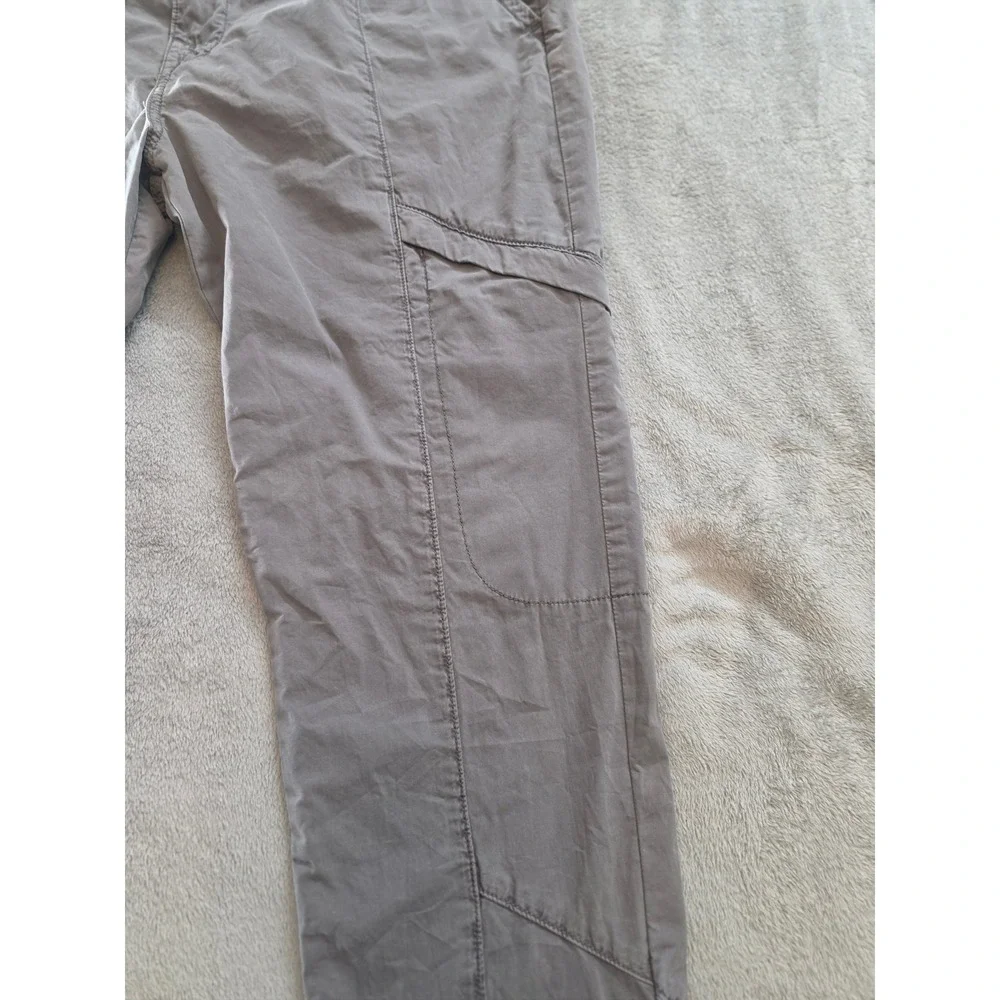 True Religion Mens Gray Cargo Tactical Pants Size 38 Straight Leg